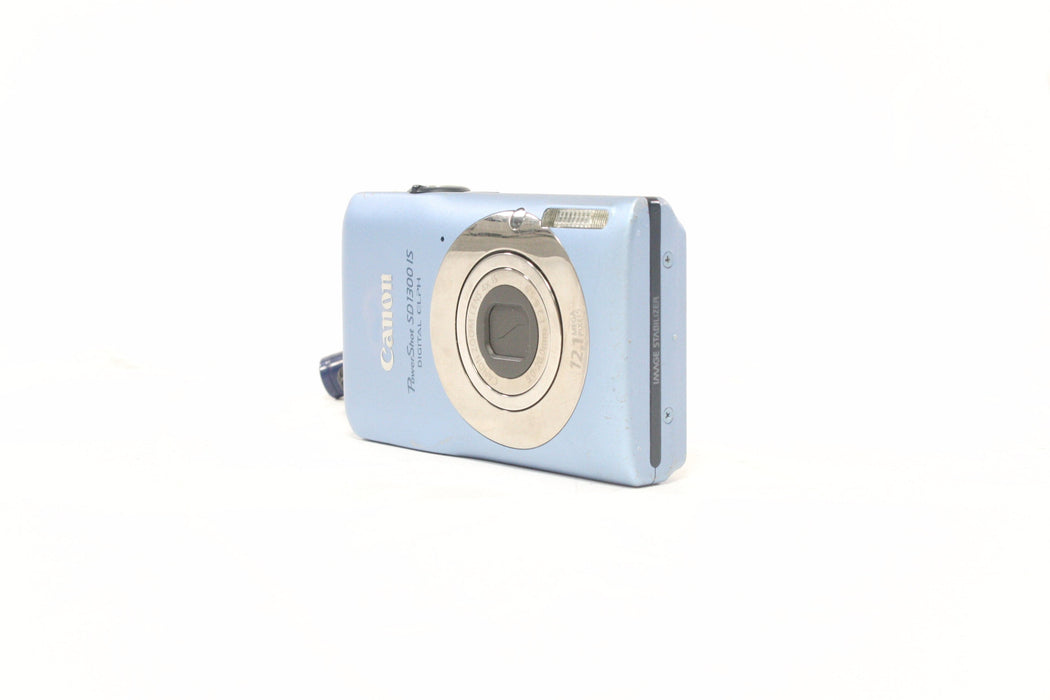 Canon PowerShot Elph SDI300 IS Digital Point-and-Shoot Camera 4x Zoom 12.1mp (Blue)
