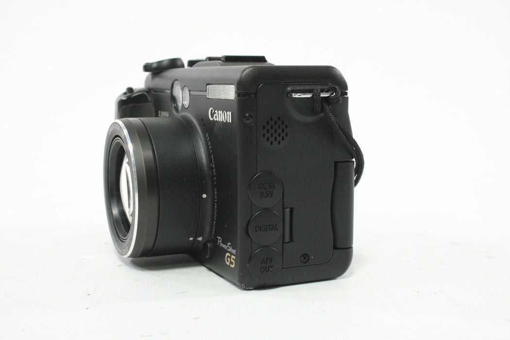 Canon Powershot G5 Digital Point-and-Shoot Camera 4x Zoom 5.0mp