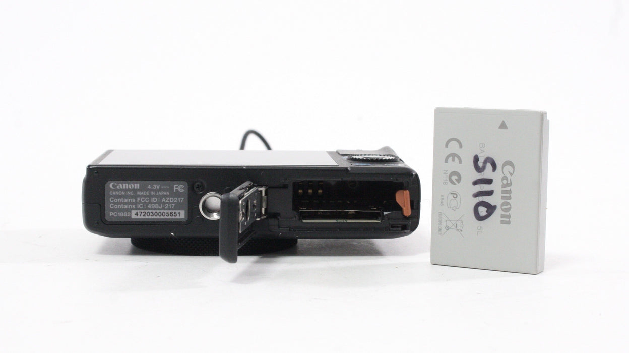 Canon PowerShot S110 Digital Point-and-Shoot Camera 5x Zoom 12.1mp