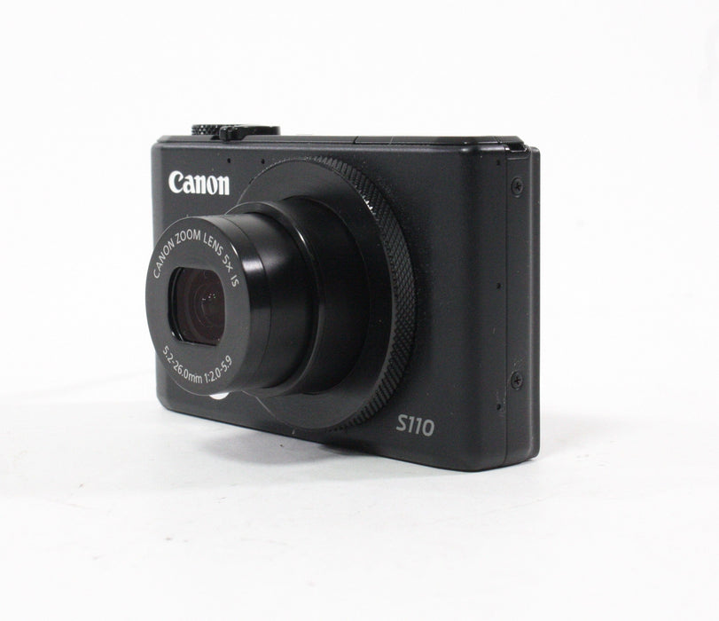 Canon PowerShot S110 Digital Point-and-Shoot Camera 5x Zoom 12.1mp