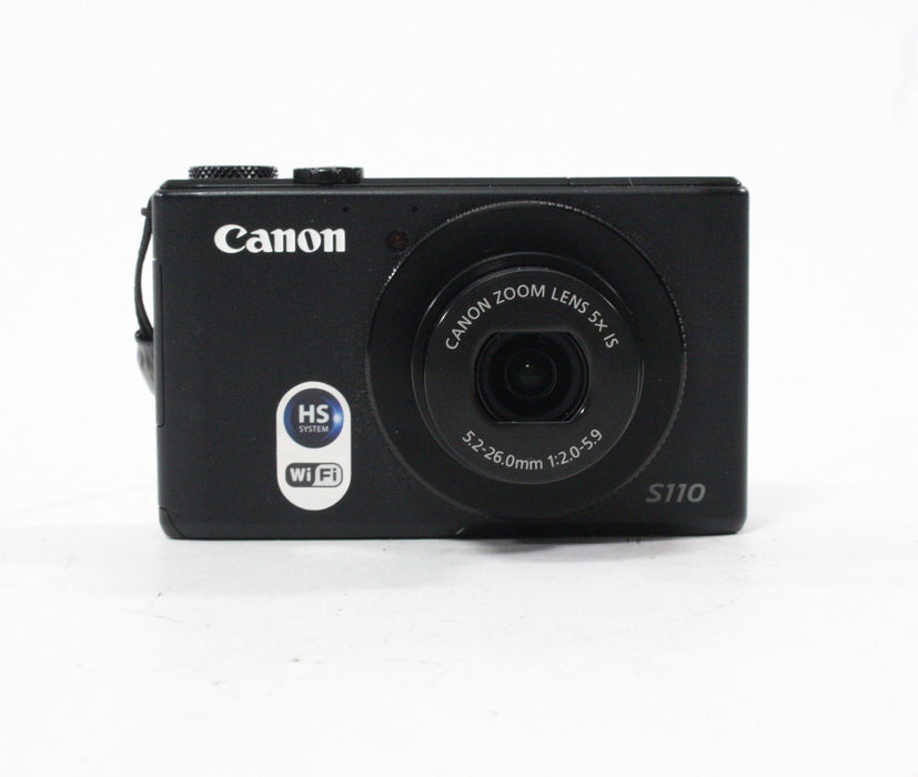 Canon PowerShot S110 Digital Point-and-Shoot Camera 5x Zoom 12.1mp