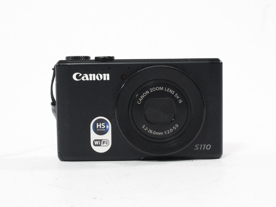Canon PowerShot S110 Digital Point-and-Shoot Camera 5x Zoom 12.1mp