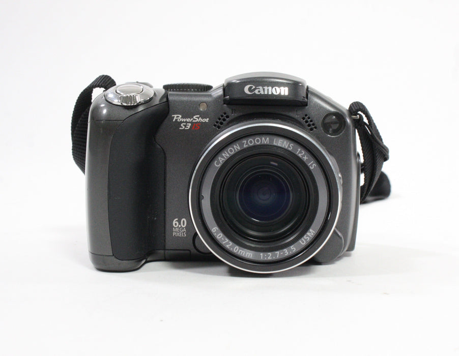 Canon PowerShot S3 IS Digital Camera 12x Zoom 6.0mp