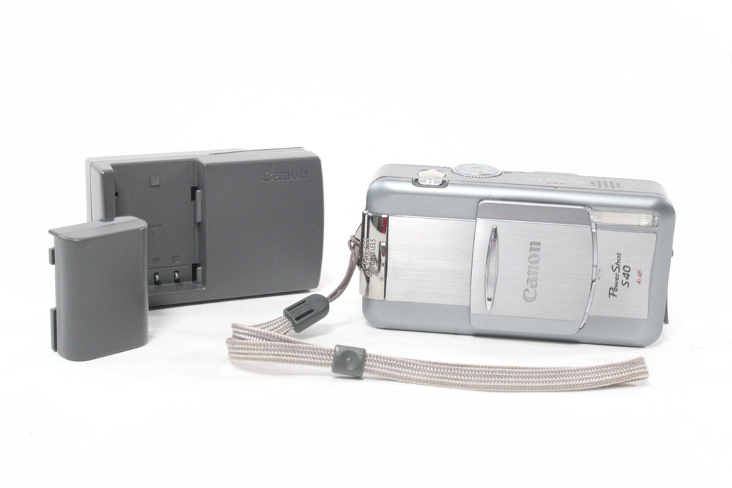 Canon PowerShot S40 Digital Point-and-Shoot Camera with 3x Zoom & 4.1mp