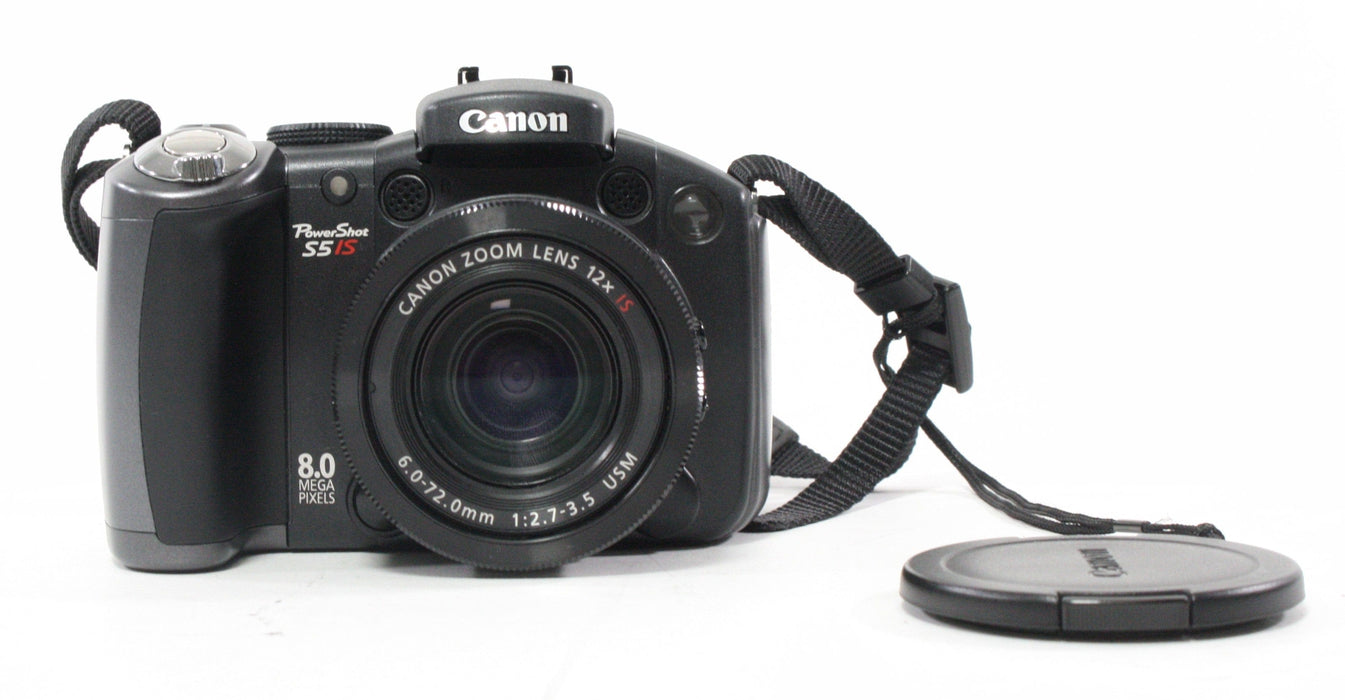 Canon PowerShot S5 IS 12x Zoom 6.0-72.0mm