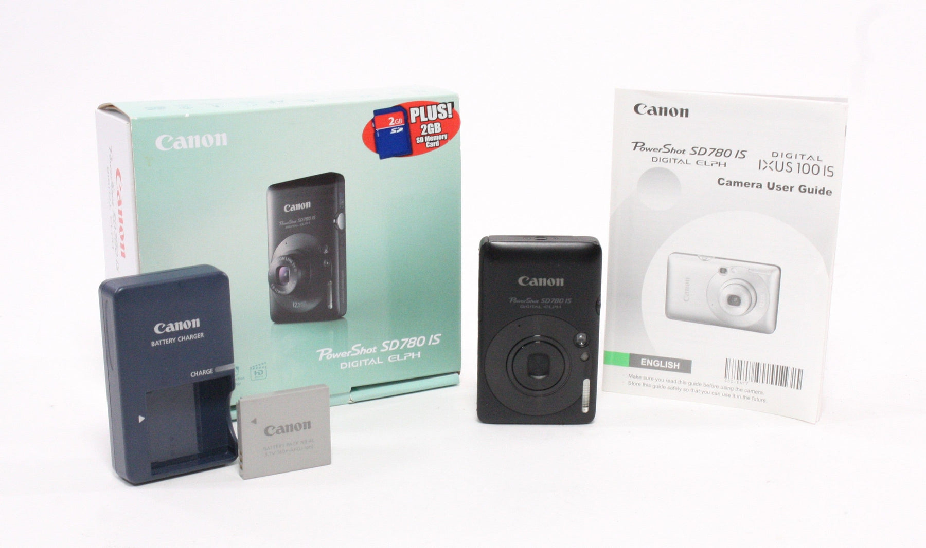 Canon PowerShot SD780 IS Digital Camera 3x Zoom 12.1mp (Black)