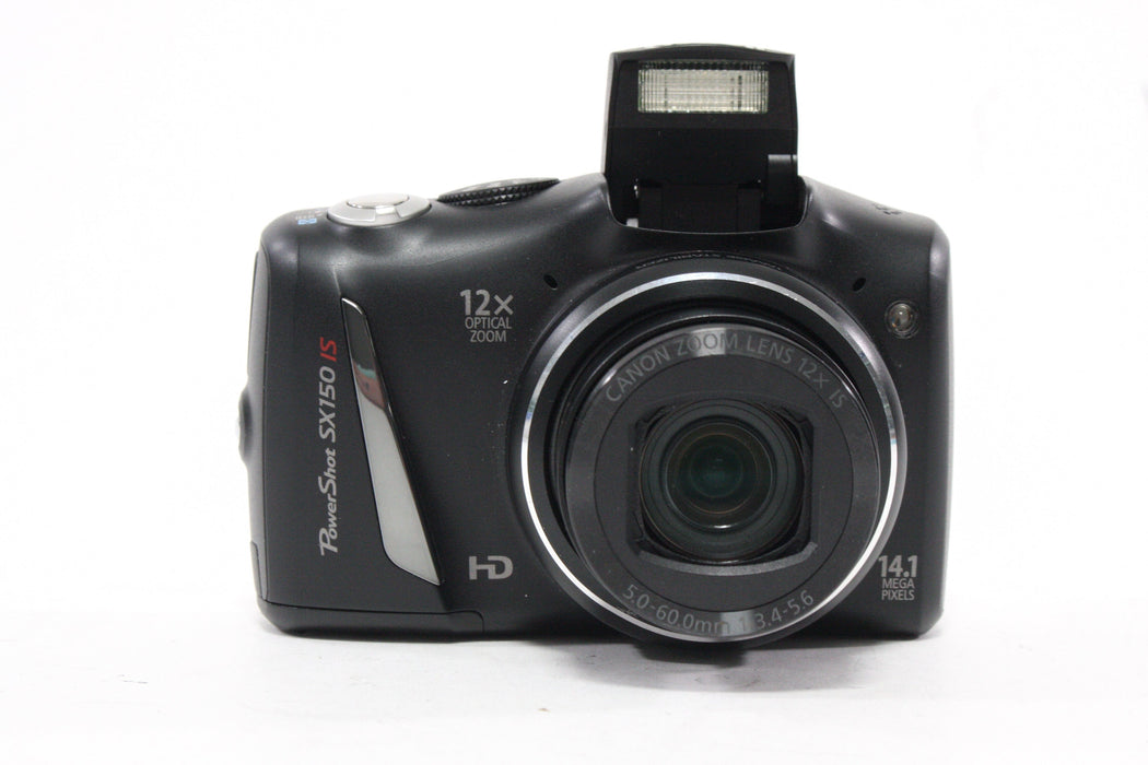 Canon PowerShot SX150 IS Digital Point-and-Shoot Camera 12x Zoom 14.1mp