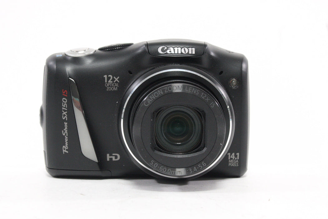 Canon PowerShot SX150 IS Digital Point-and-Shoot Camera 12x Zoom 14.1mp
