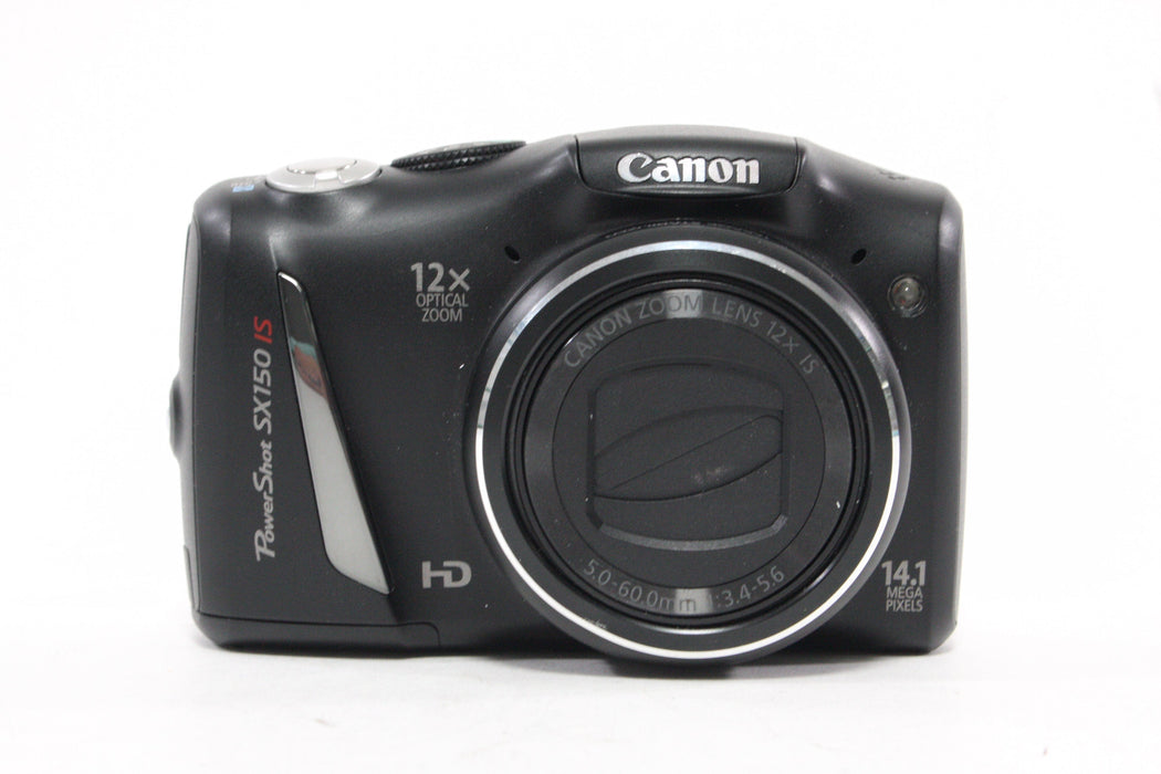Canon PowerShot SX150 IS Digital Point-and-Shoot Camera 12x Zoom 14.1mp