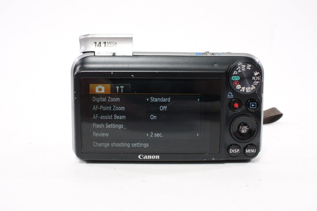 Canon Powershot SX210 IS PC1468 Digital Point-and-Shoot 14x Zoom 14.1mp