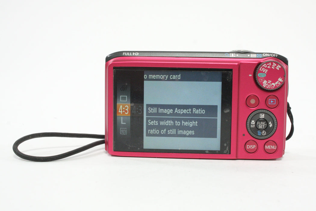 Canon PowerShot SX260 HS Digital Point-and-Shoot Camera 20x Zoom 21.1mp (Pink)