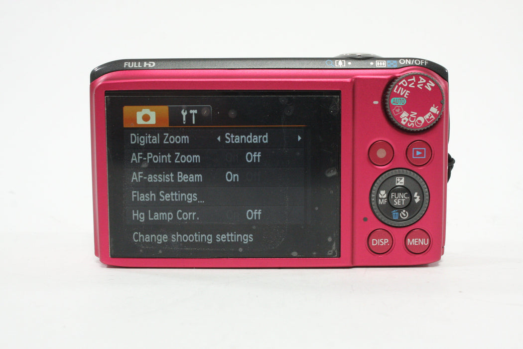 Canon PowerShot SX260 HS Digital Point-and-Shoot Camera 20x Zoom 21.1mp (Pink)