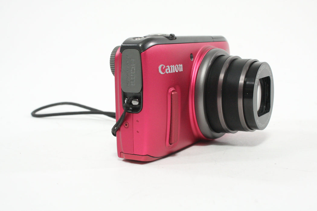 Canon PowerShot SX260 HS Digital Point-and-Shoot Camera 20x Zoom 21.1mp (Pink)