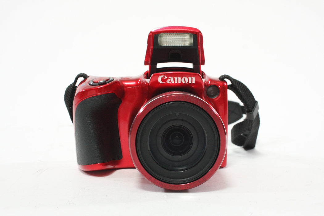 Canon PowerShot SX420 IS Digital Camera 42x Zoom 20.0mp (Red)