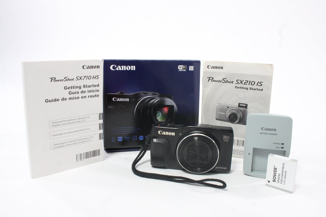 Canon PowerShot SX710 HS Digital Point-and-Shoot Camera 30x Zoom 20.3mp