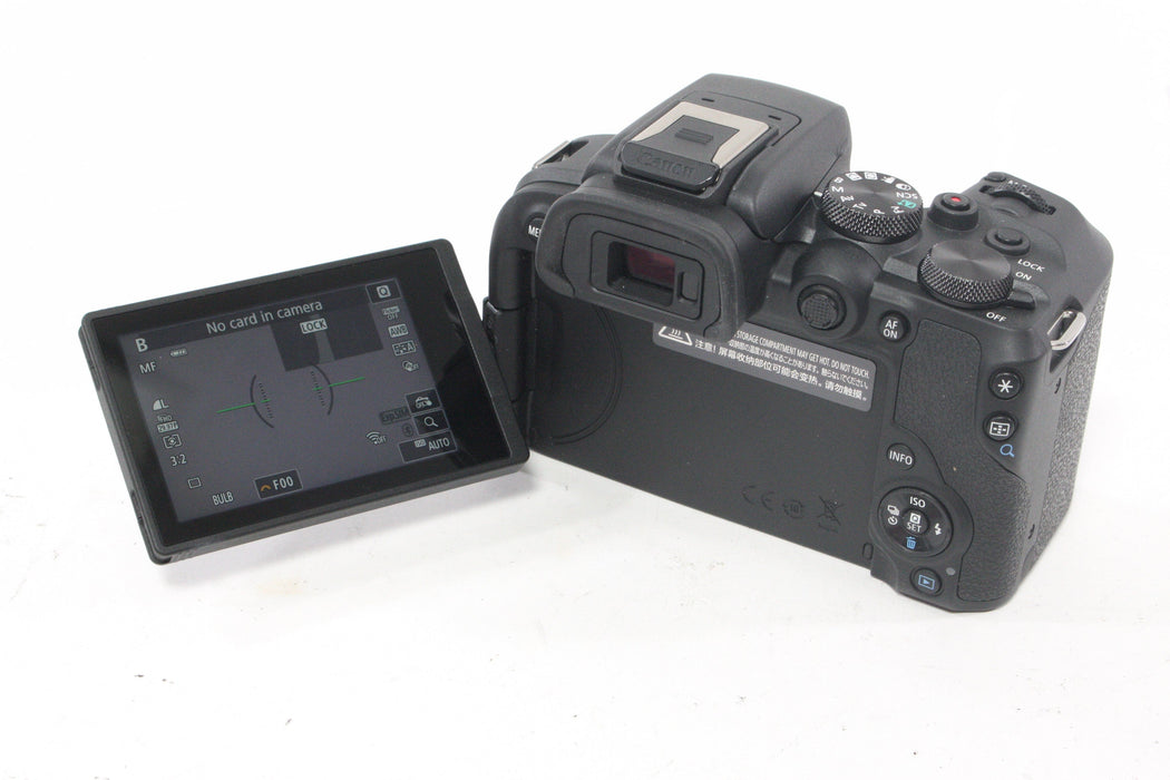 Canon R10 Mirrorless Digital Camera Body with a Shutter Count of less than 1,000