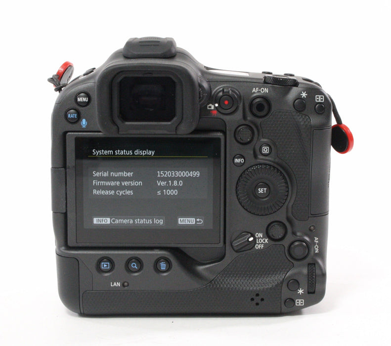 Canon R3 Mirrorless Digital Camera with Shutter Count less than 1000