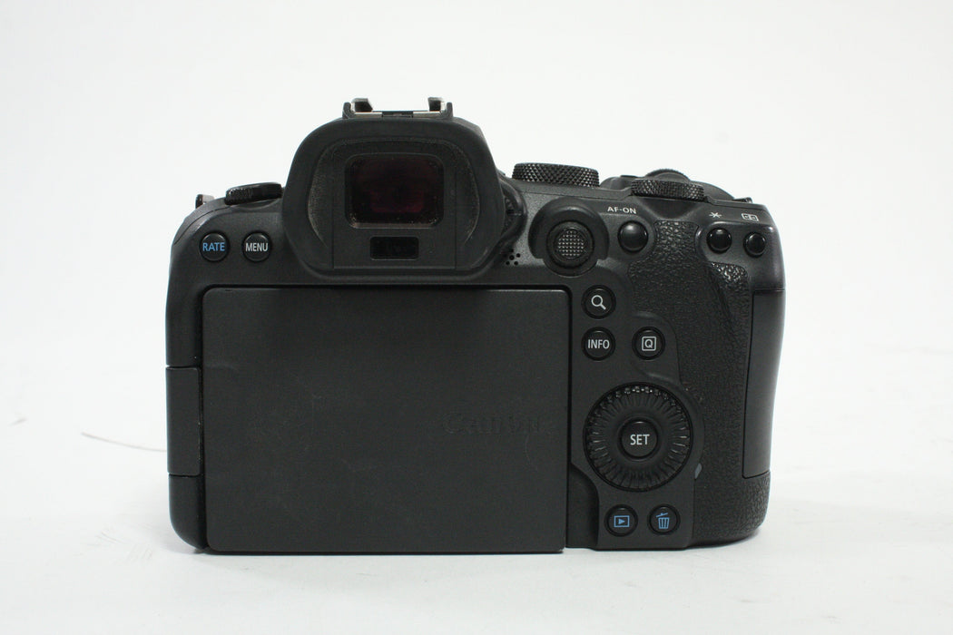 Canon R6 Mirrorless Camera Body with a Shutter Count of less than 18,000 (6% Shutter Life)
