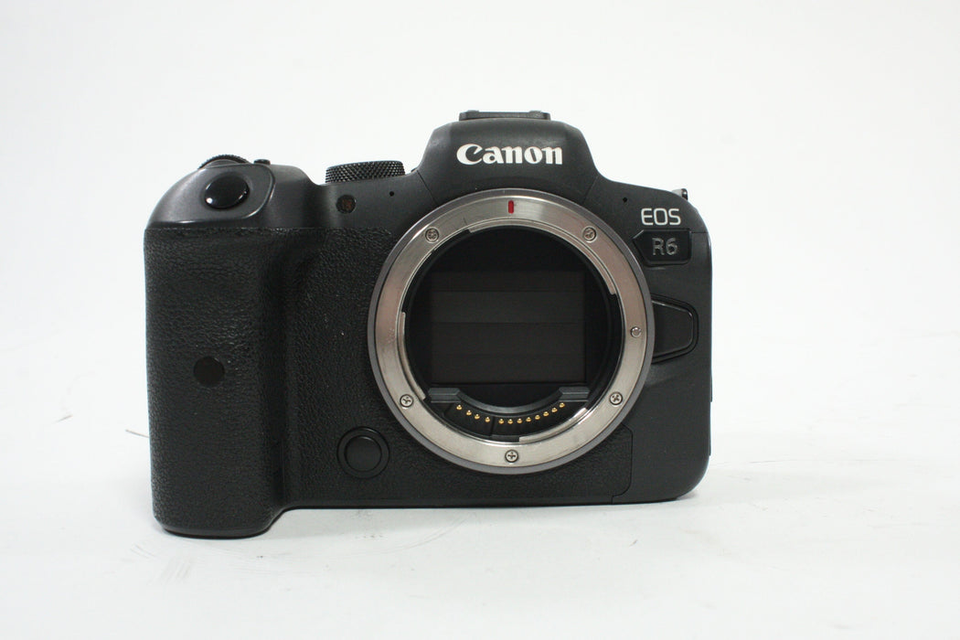 Canon R6 Mirrorless Camera Body with a Shutter Count of less than 18,000 (6% Shutter Life)