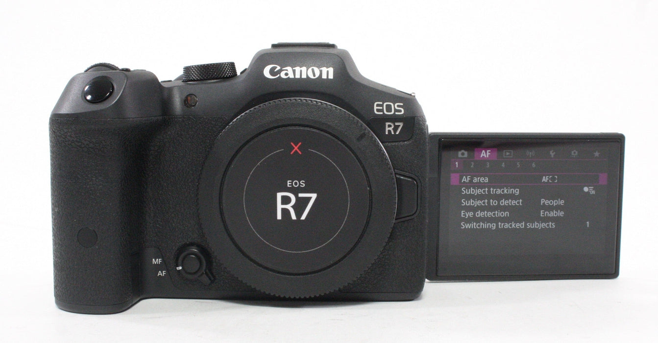 Canon R7 Mirrorless Digital Camera (Body Only) with Shutter Count of (less than) 25,000
