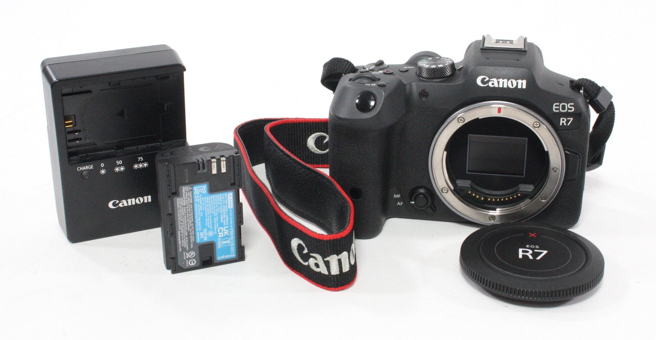 Canon R7 Mirrorless Digital Camera (Body Only) with Shutter Count of (less than) 25,000