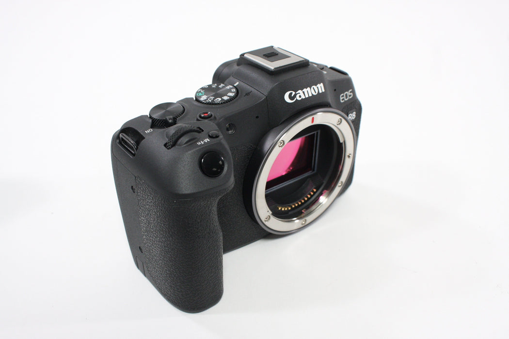 Canon R8 Mirrorless Digital Camera with Shutter Count Less Than 3,000