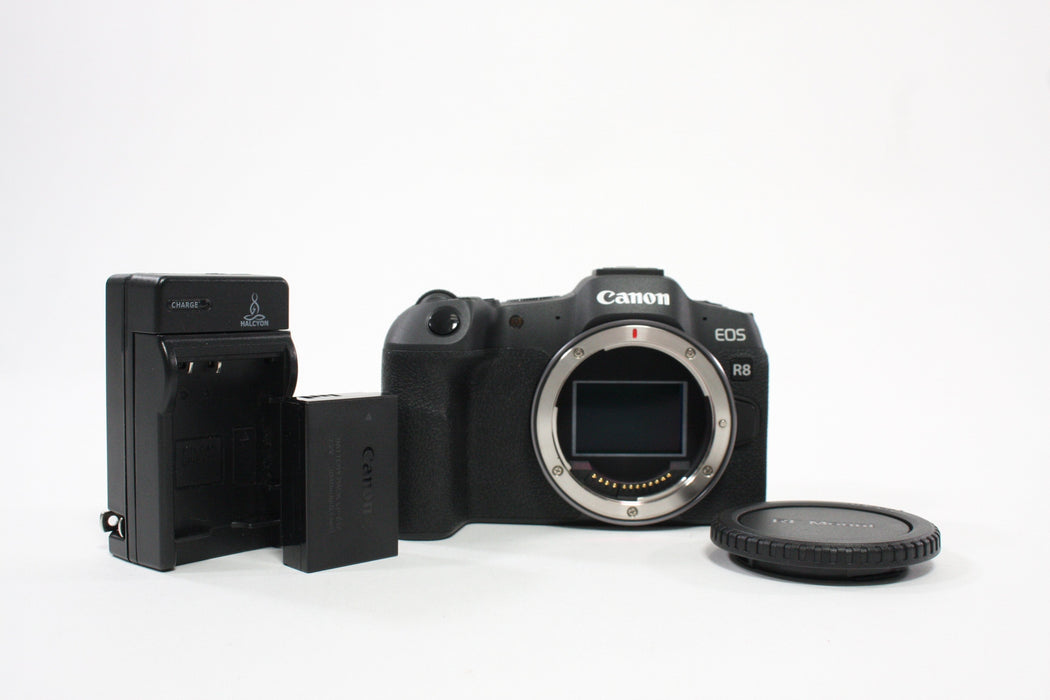 Canon R8 Mirrorless Digital Camera with Shutter Count Less Than 3,000