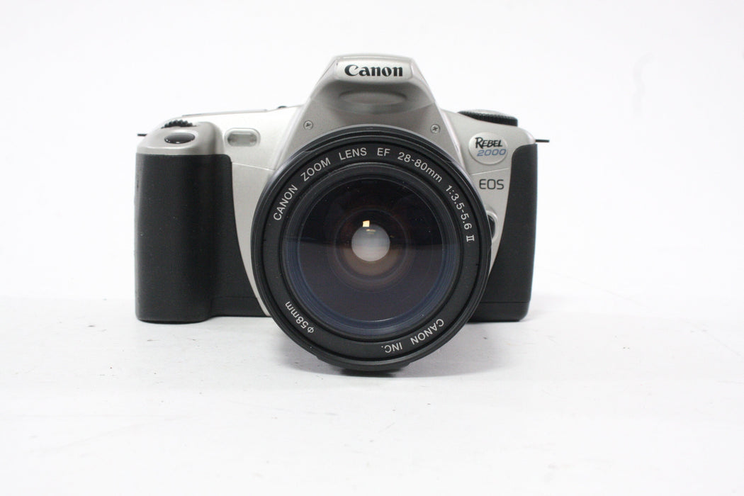 Canon Rebel 2000 35mm Camera with 28-80mm F3.5/5.6 II Lens