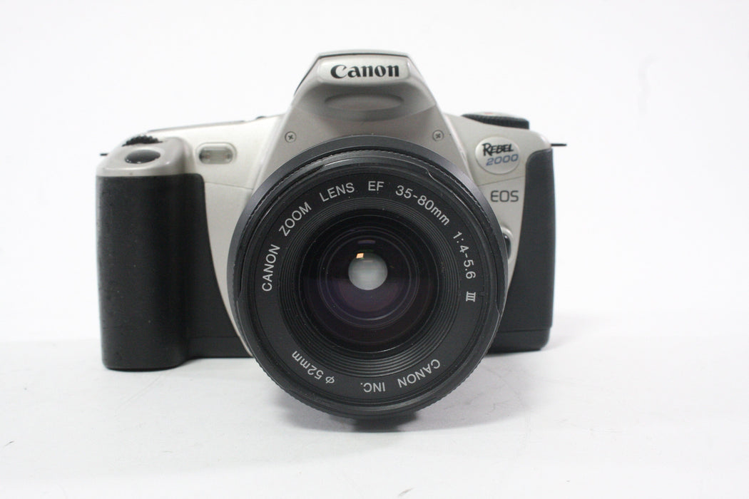 Canon Rebel 2000 35mm SLR Camera with 35-80mm f/4-5.6 III Lens