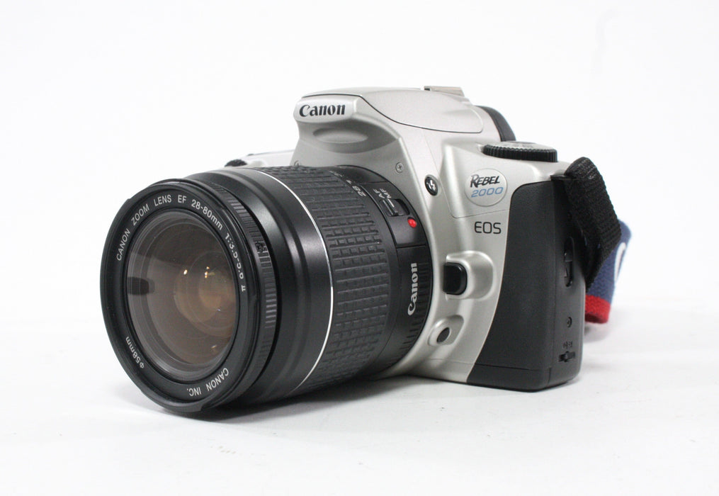 Canon Rebel 2000 DSLR Camera with 28-80mm f/3.5-5.6 II Lens