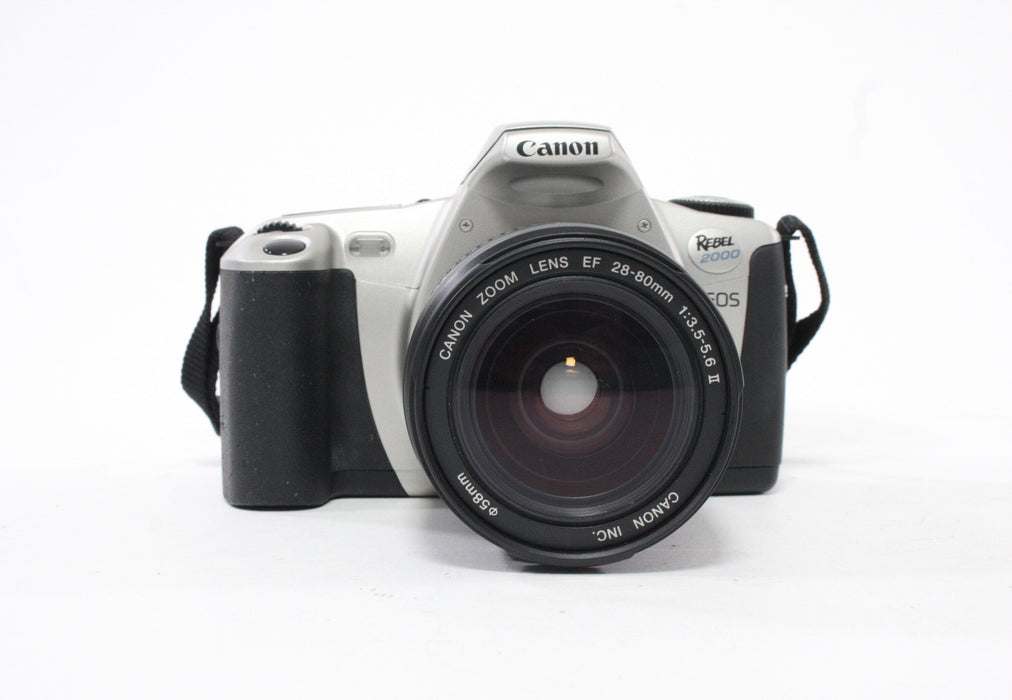 Canon Rebel 2000 DSLR Camera with 28-80mm f/3.5-5.6 II Lens