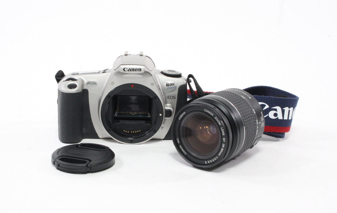 Canon Rebel 2000 DSLR Camera with 28-80mm f/3.5-5.6 II Lens
