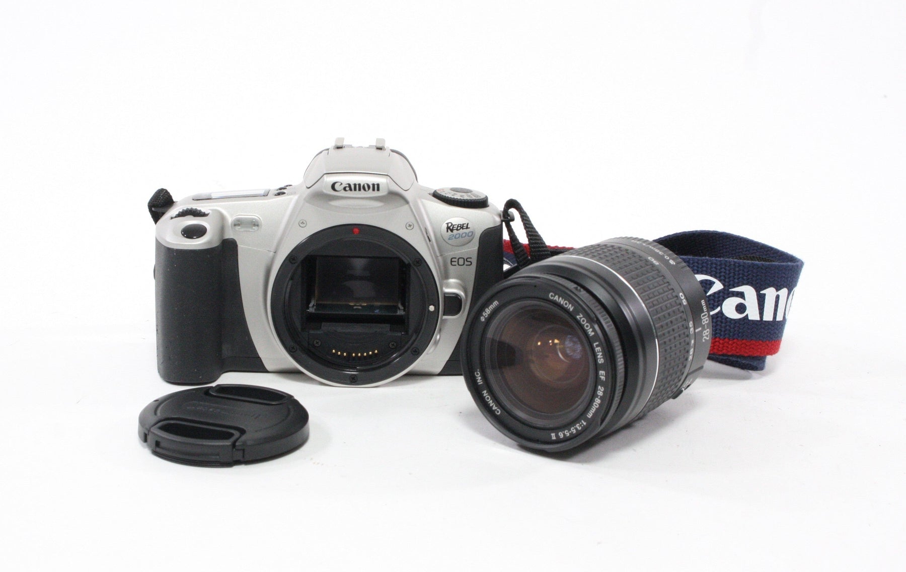 Canon Rebel 2000 DSLR Camera with 28-80mm f/3.5-5.6 II Lens