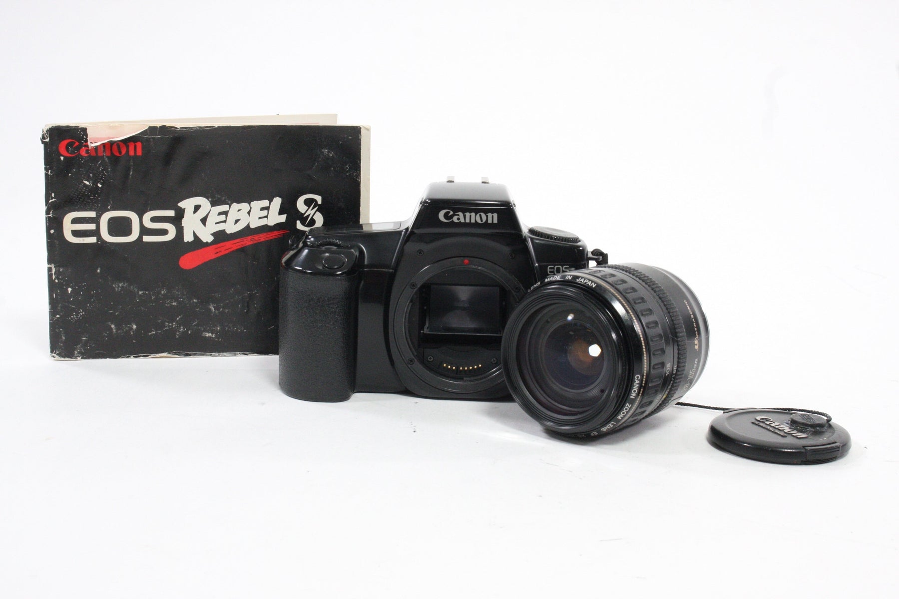 Canon Rebel S 35mm SLR Camera w 28-105mm f/3.5-4.5 Lens