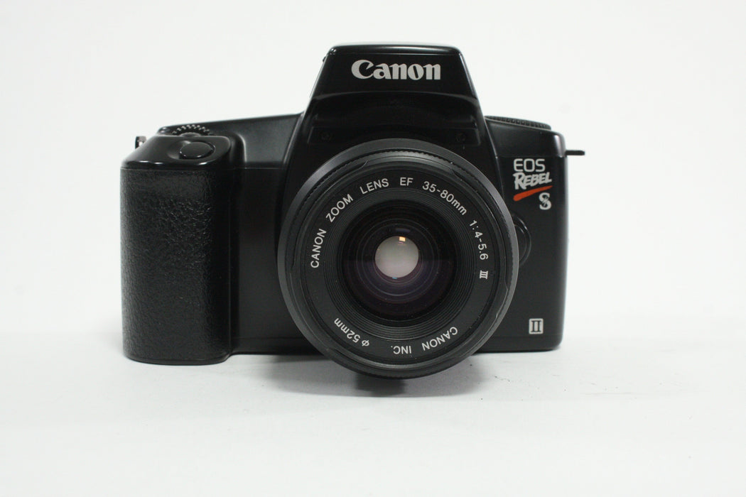Canon Rebel S II 35mm SLR Camera with 35-80mm f/4-5.6 III Lens