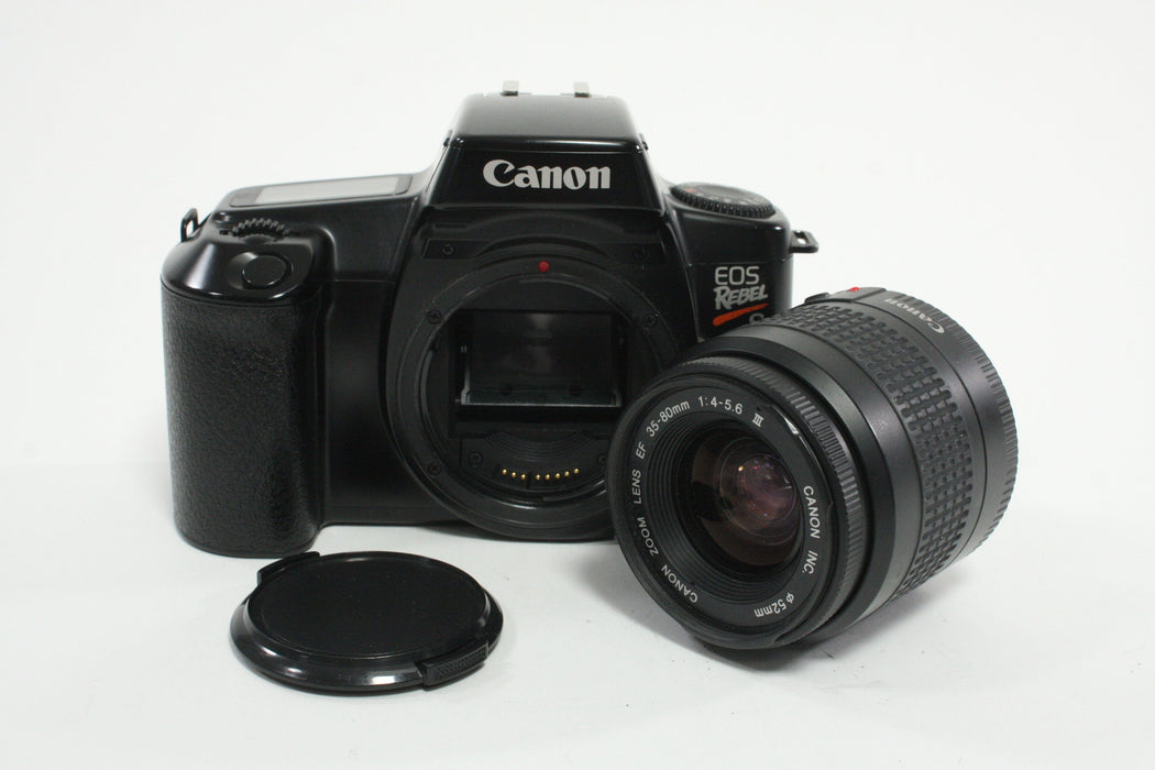 Canon Rebel S II 35mm SLR Camera with 35-80mm f/4-5.6 III Lens