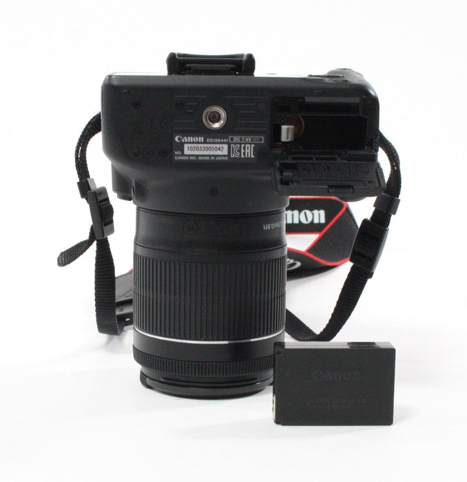 Canon Rebel SL1 EOS 100D DSLR Camera with 18-55 f/3.5-5.6 STM Lens with Shutter Count 4,891