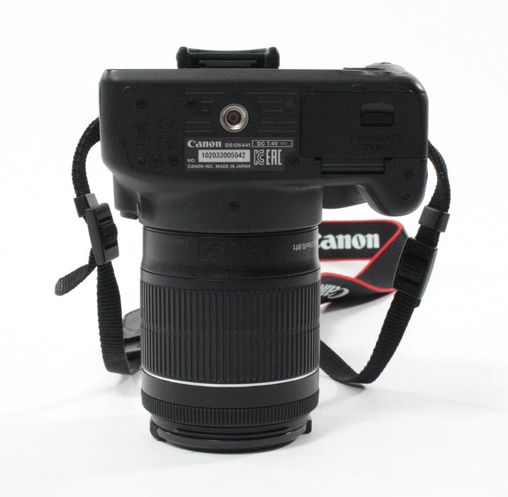 Canon Rebel SL1 EOS 100D DSLR Camera with 18-55 f/3.5-5.6 STM Lens with Shutter Count 4,891