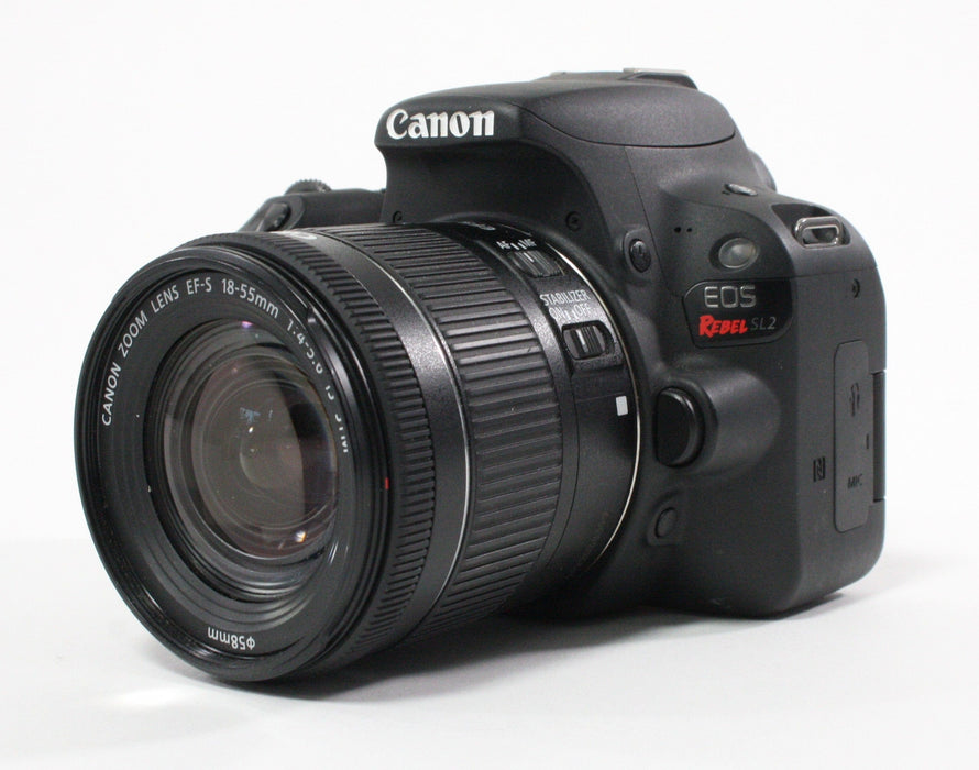 Canon Rebel SL2 Digital SLR Camera with 18-55mm 1/4-5.6 IS STM Lens