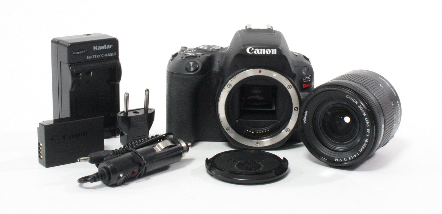 Canon Rebel SL2 Digital SLR Camera with 18-55mm 1/4-5.6 IS STM Lens