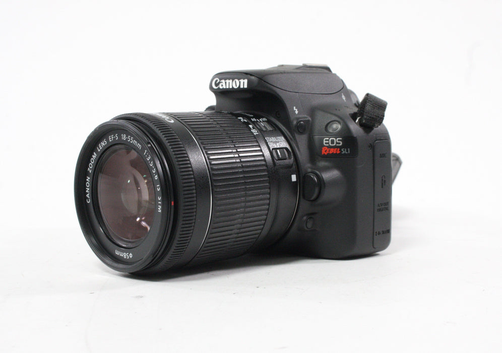 Canon Rebel SLi with 18-55mm f/3.5-536 Lens
