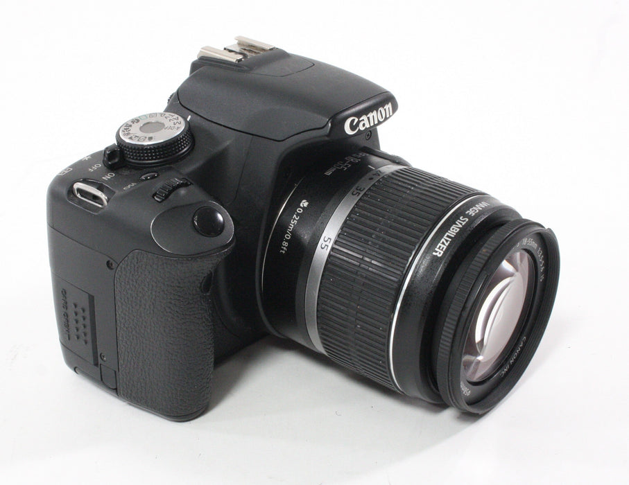 Canon Rebel T1i Digital SLR Camera with 18-55mm f.3.5-5.6 IS Lens Shutter Count 12,169