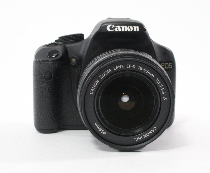 Canon Rebel T1i Digital SLR Camera with 18-55mm f.3.5-5.6 IS Lens Shutter Count 12,169
