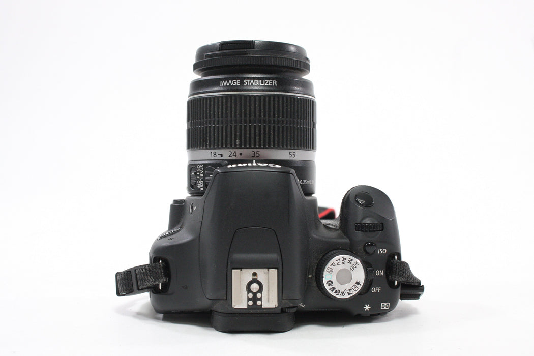 Canon Rebel T1i DSLR Camera with 18-55mm f/3.5-5.6 IS Lens Shutter Count 3,033