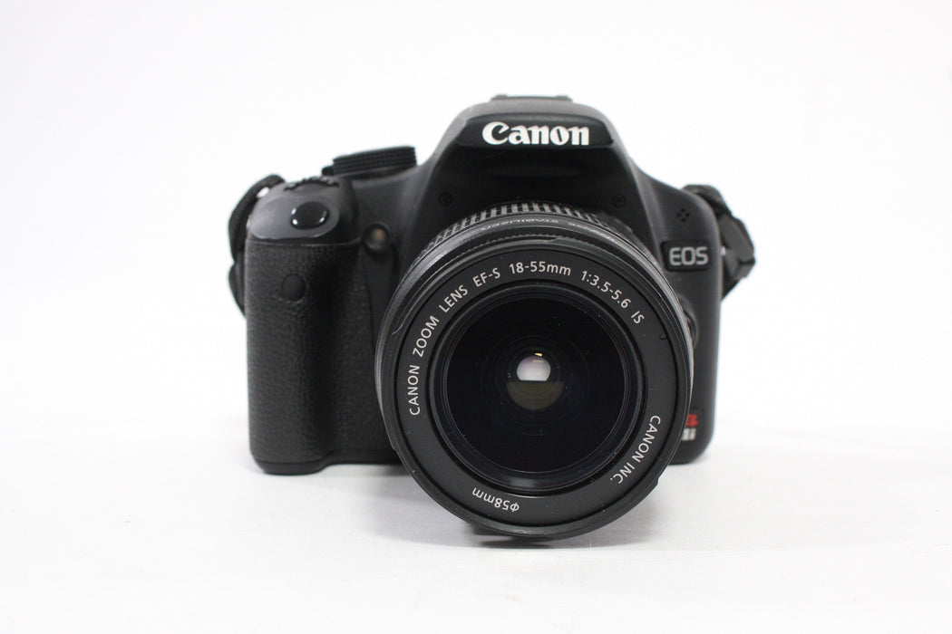 Canon Rebel T1i DSLR Camera with 18-55mm f/3.5-5.6 IS Lens Shutter Count 3,033