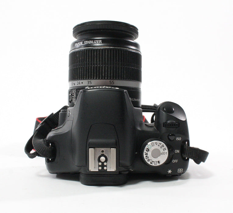 Canon Rebel T1i DSLR Camera with 18-55mm f/3.5-5.6 IS Lens Shutter Count 3,258