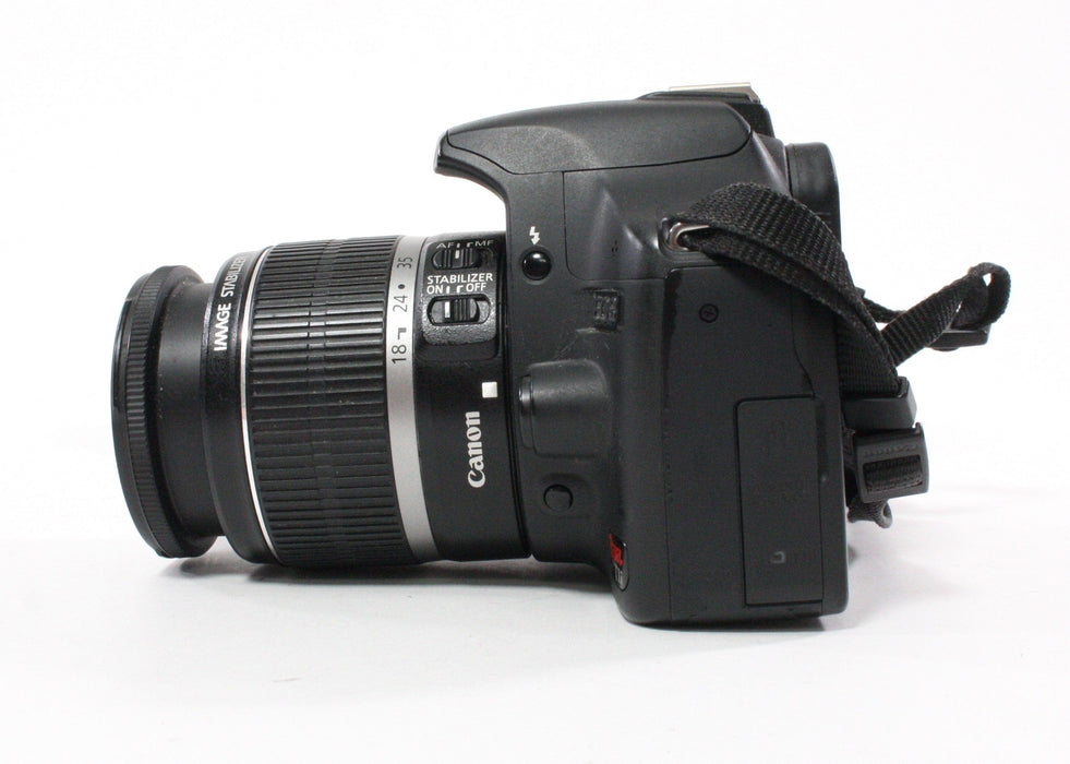 Canon Rebel T1i DSLR Camera with 18-55mm f/3.5-5.6 IS Lens Shutter Count 3,258
