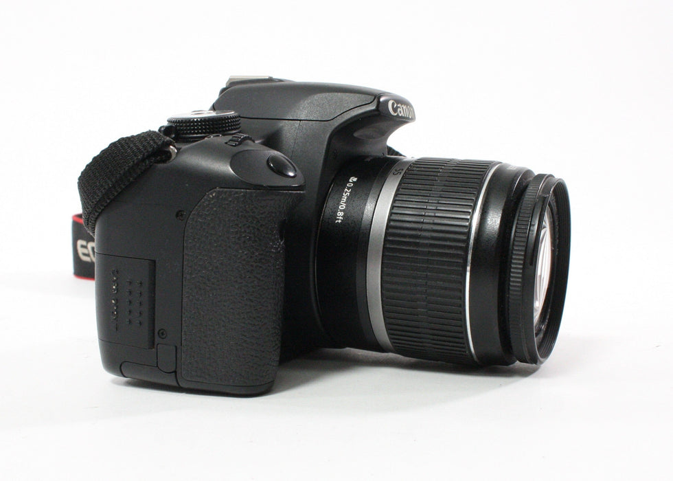 Canon Rebel T1i DSLR Camera with 18-55mm f/3.5-5.6 IS Lens Shutter Count 3,258