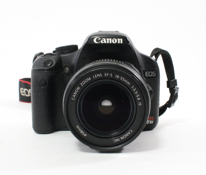 Canon Rebel T1i DSLR Camera with 18-55mm f/3.5-5.6 IS Lens Shutter Count 3,258