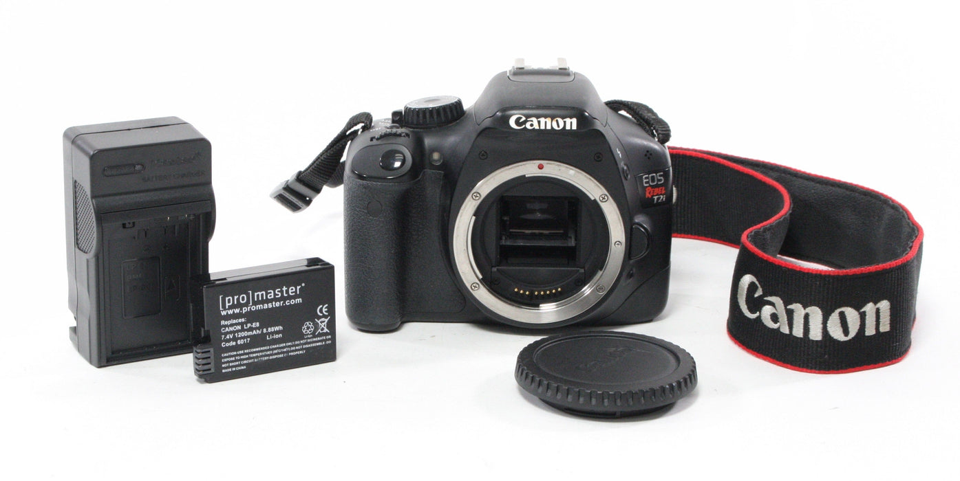 Canon Rebel T2 DSLR Camera Body with Shutter Count 23,698